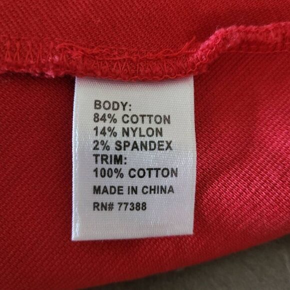 Madewell Women Wavelength Mini Skater Skirt Sz 0 Red Flare Flowy Preppy Feminine - Picture 5 of 6